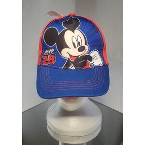 Disney Mickey Mouse Kids Baseball Caps Hat MVP 28 Toddler Snapback - NWT